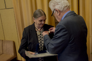 Церемония вручения медали «За вклад в развитие философии» 2015 г. Вдовина Ирена Сергеевна